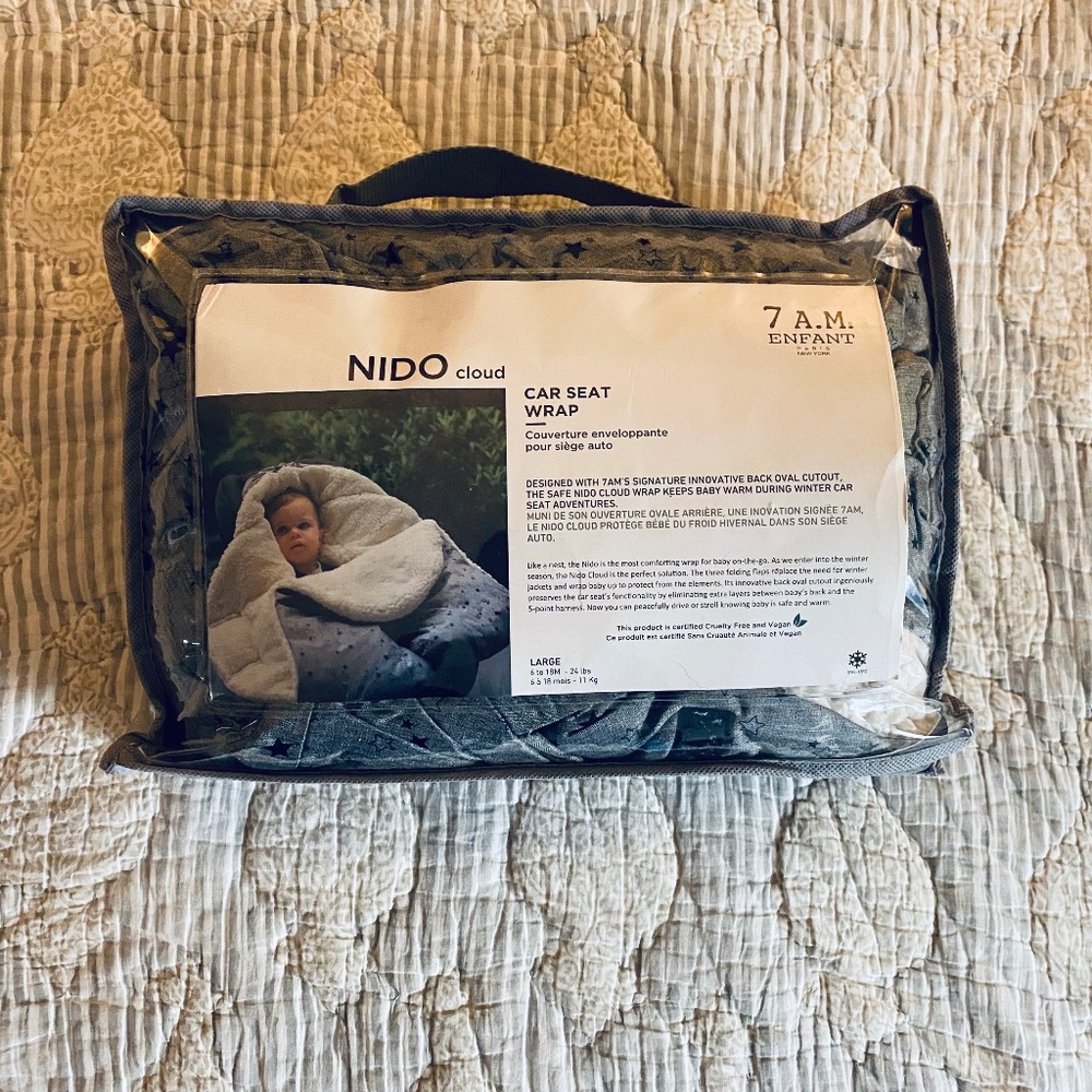 7am Enfant Car Seat Wrap size Large